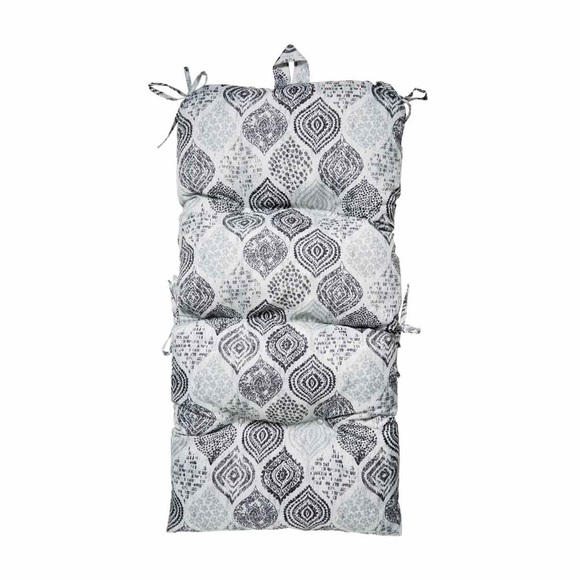 Outdoor Living Other - Black and White Patterned Cushion Outdoor Cushion 20 x 42